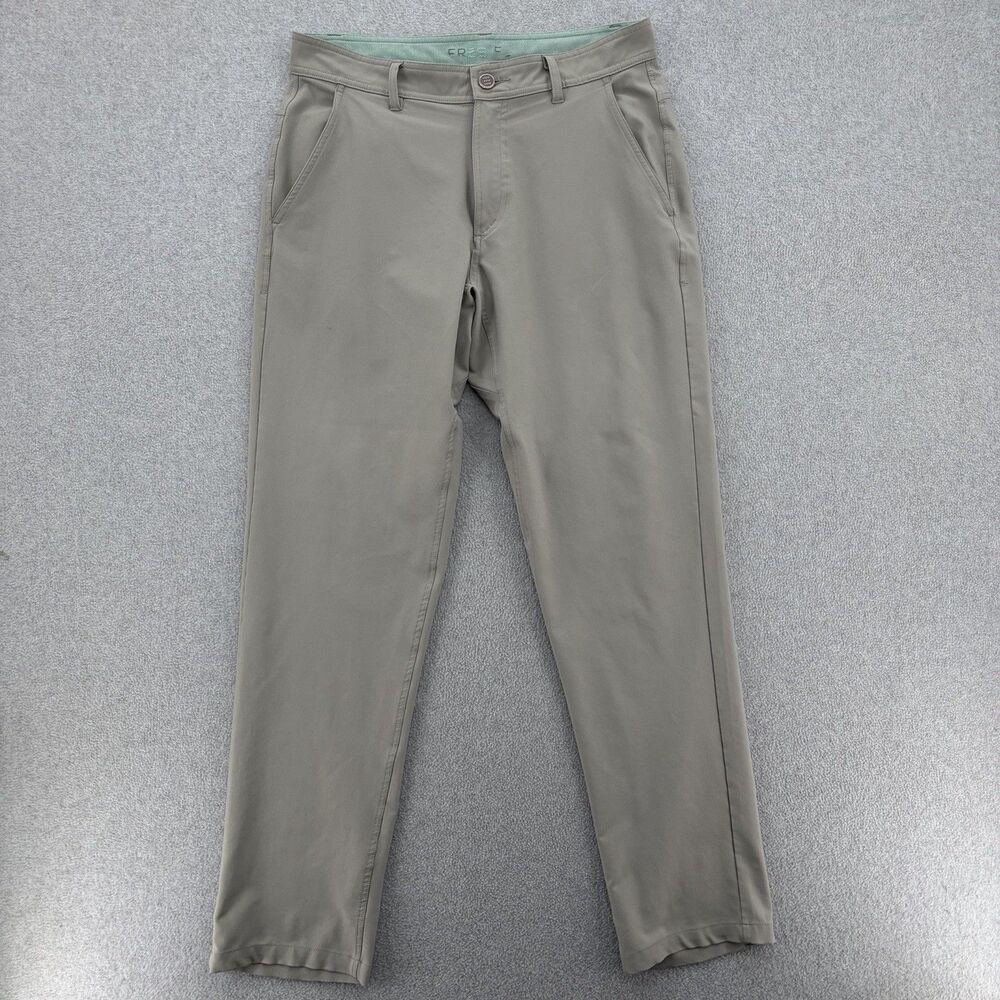 Free Fly Nomad Pants Mens 34x30 Gray Performance Stretch Outdoor Fishing Casual